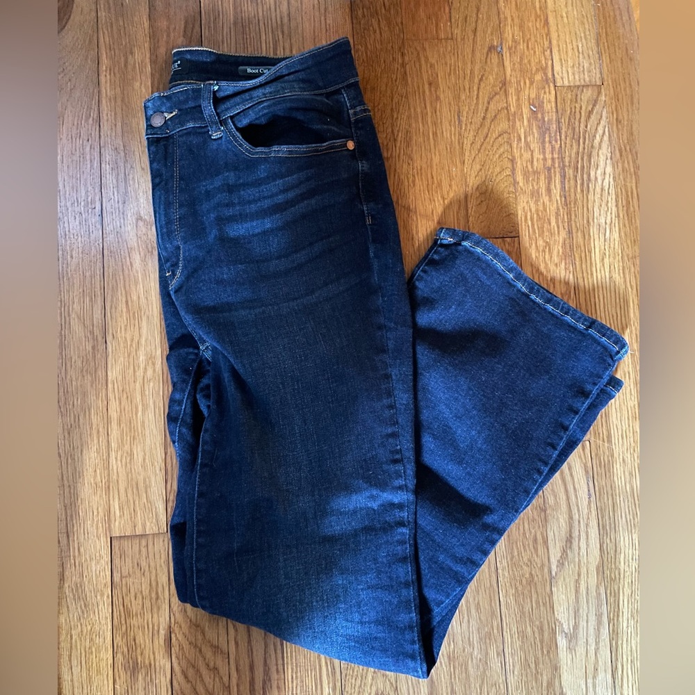 Dark Wash Bootcut Judy Blue Jeans 14W